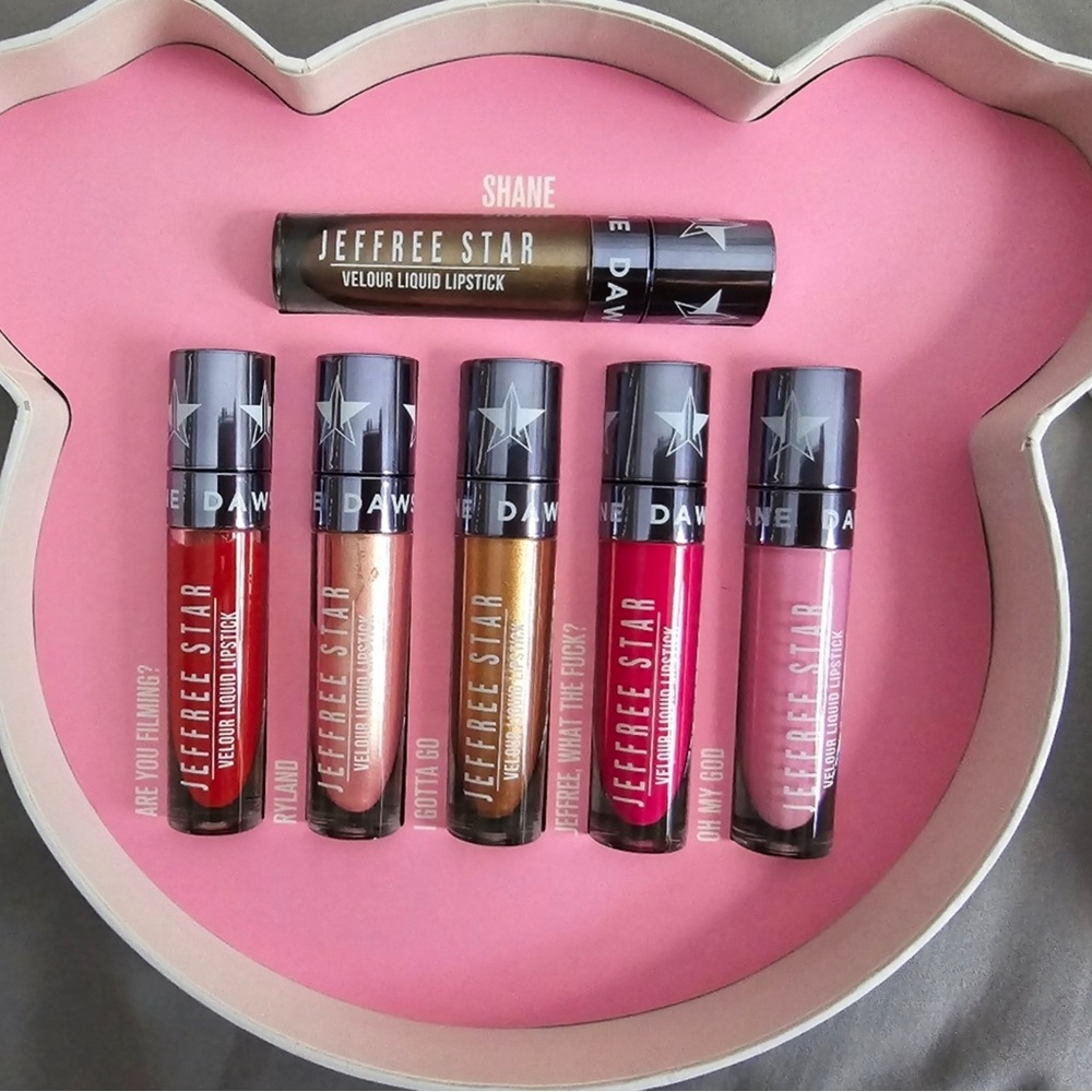 Jeffree Star x Shane Velour Liquid Lipstick | Pink Pig Vault Set of 6 NEW